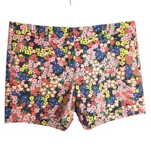 Boden Anthropologie Women's‎ Shorts Floral Print Multicolor 8R